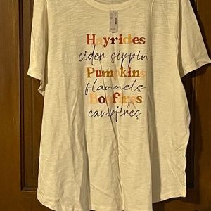 Maurices 2X BNWT t shirt